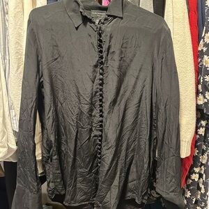 Club Monaco Helen Silk Shirt